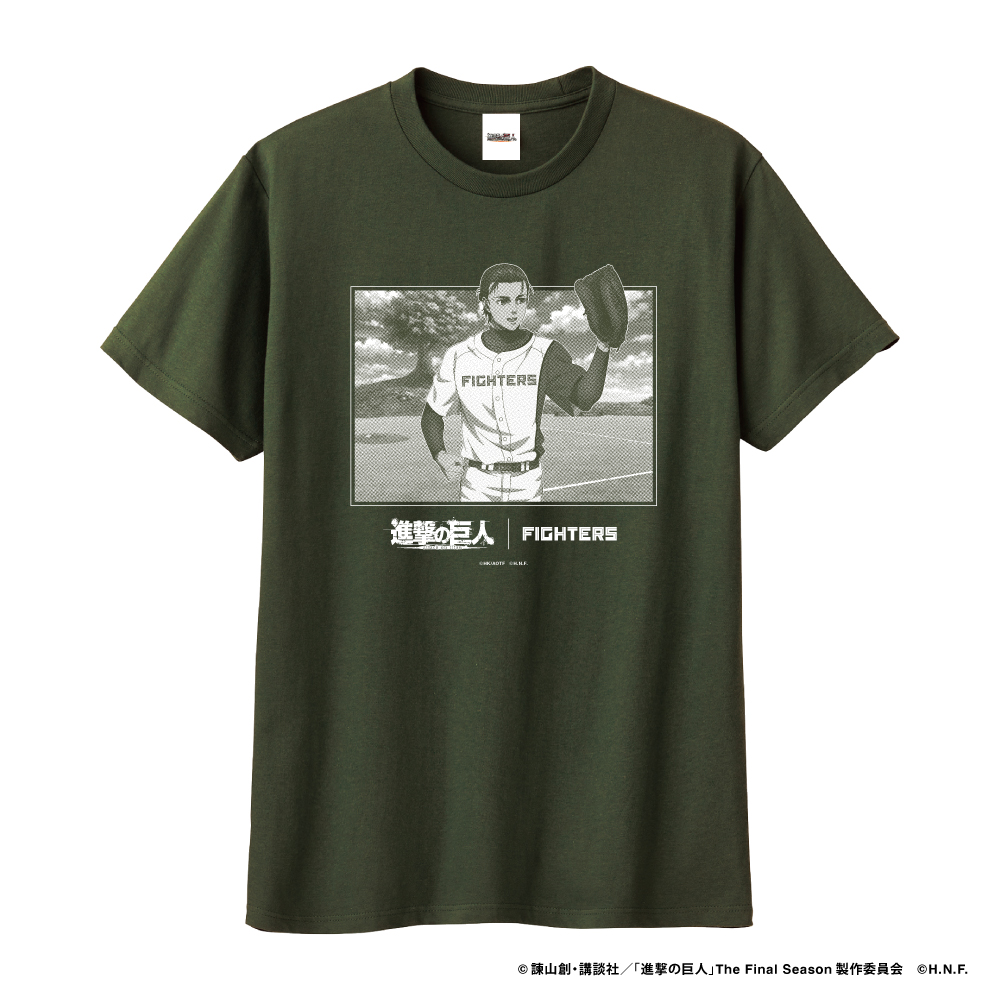 Tシャツ(リアル)｜進撃の巨人プロ野球6球団コラボグッズ通販