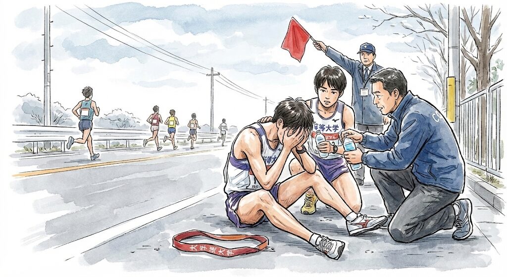 箱根駅伝で途中棄権が出た理由は?